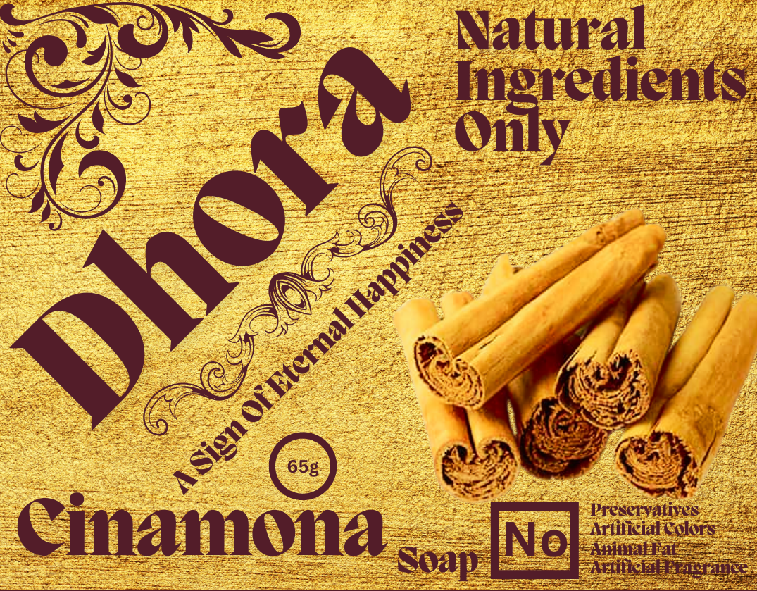 Cinnamona Cinnamon Base Herbal Soap -65g